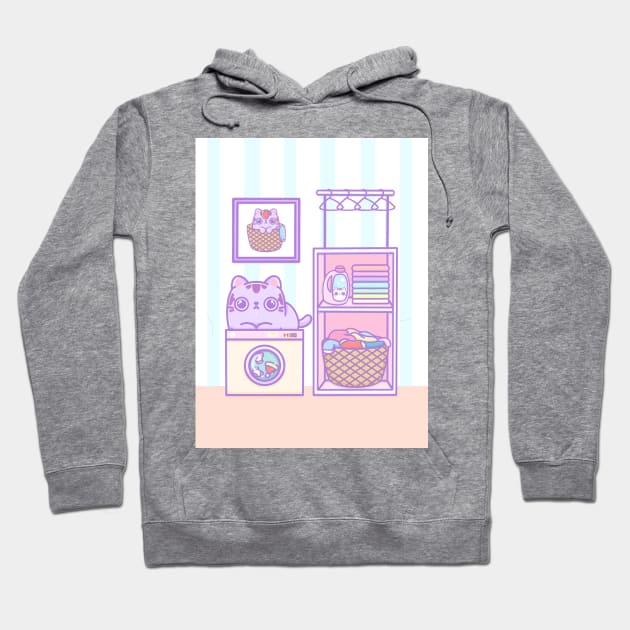 laundry day Hoodie by Maruartjp